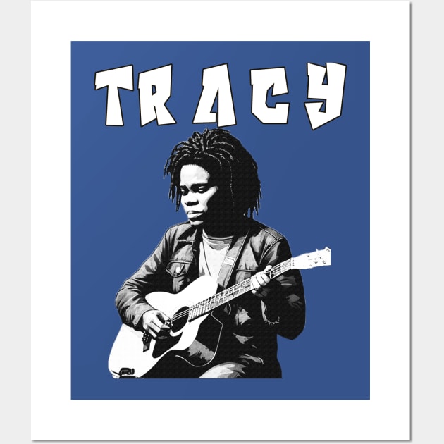 Tracy Chapman | Crossroads Wall Art by Moulezitouna